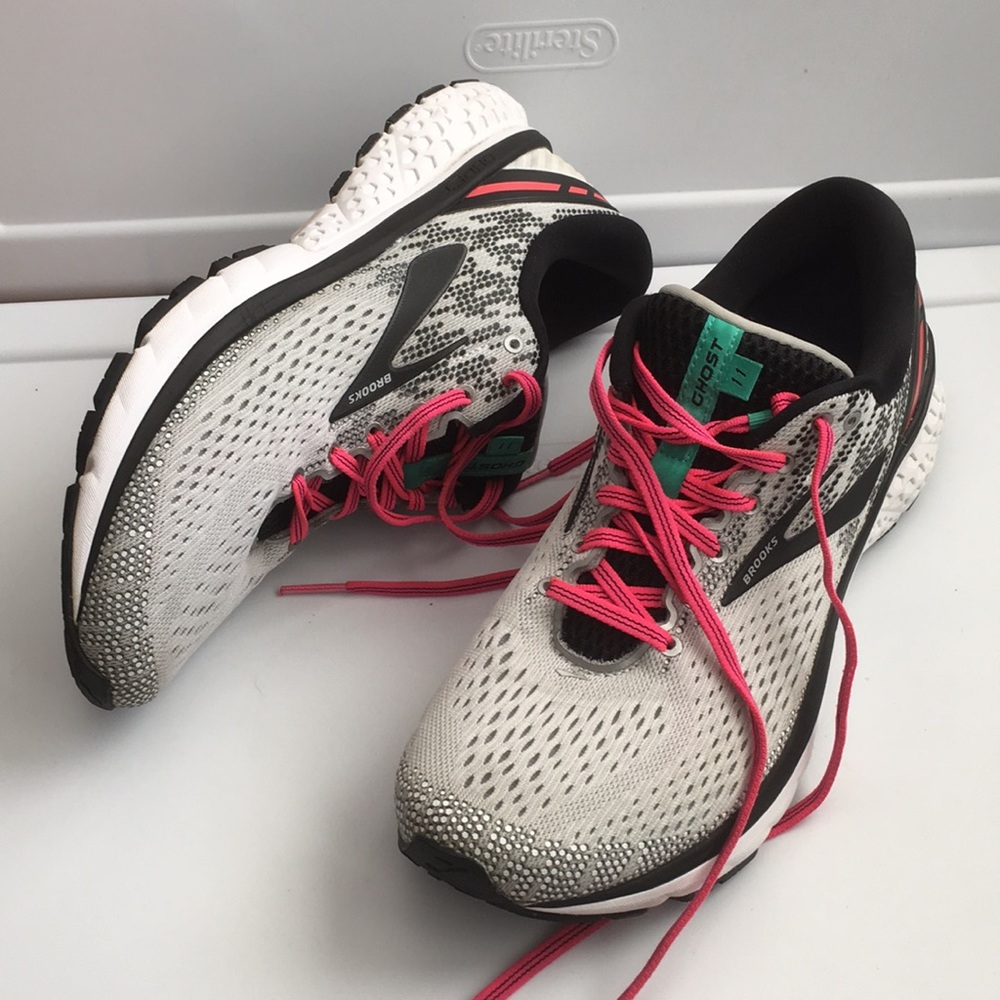 Brooks GORGEOUS!ghost 11 knitted athletic sneakers - Picture 2 of 10